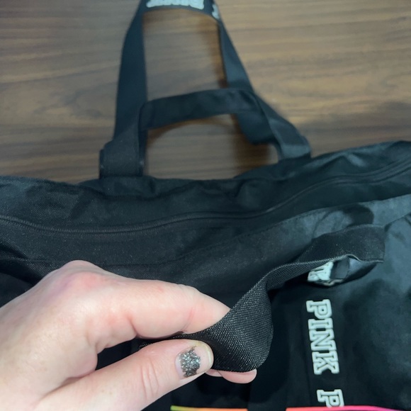 Pink larger size tote - Picture 2 of 5